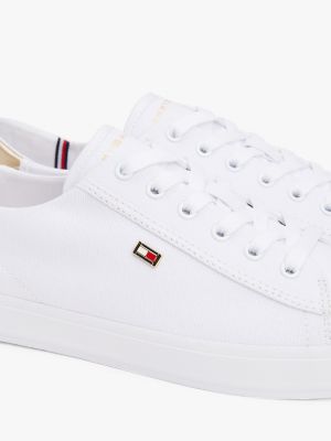 Metallic Heel Canvas Sneaker | Tommy Hilfiger