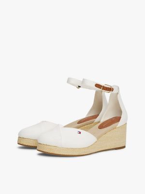 Wedge Espadrille Sandal, Ecru