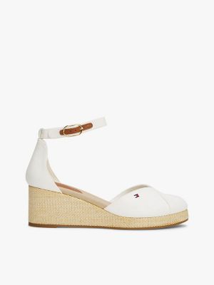 Wedge Espadrille Sandal, Ecru