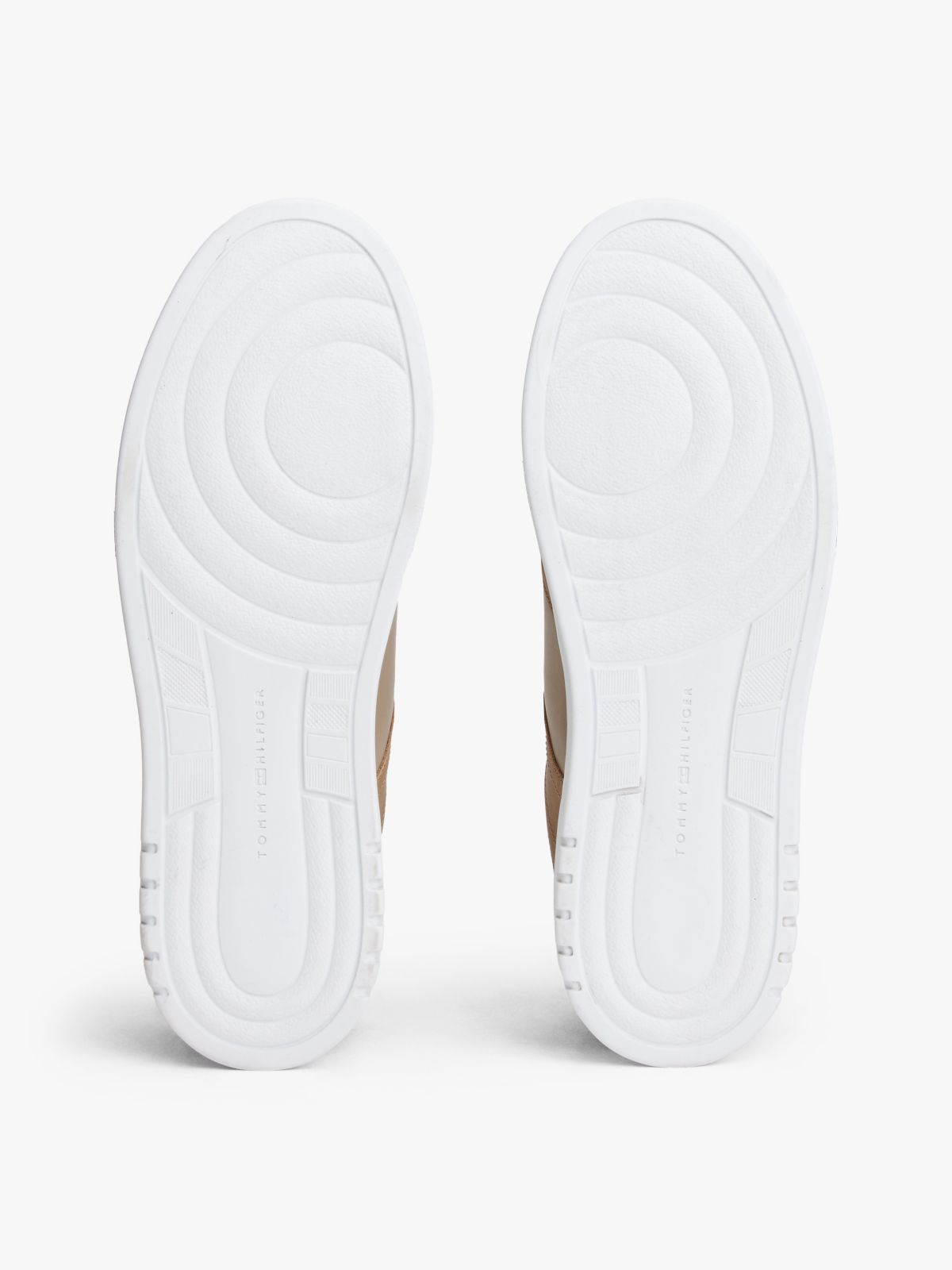 Smooth Leather Cupsole Sneaker — Coastal Taupe