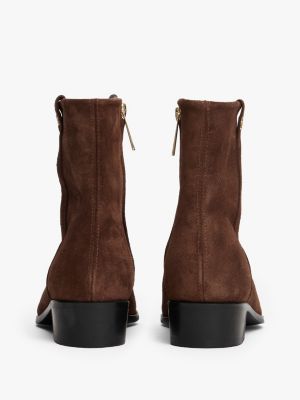 Tommy Hilfiger mens suede ankle boots brand new with original box Gervis 10M Men Tommy Hilfiger Welsh 2 Fashion Ankle Boots Medium Brown  main image 4