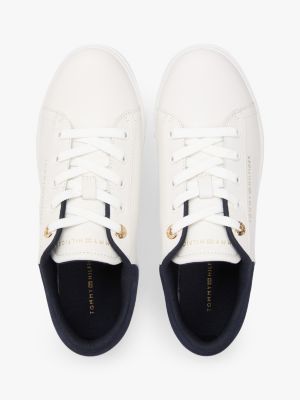 Leather Mix Cupsole Sneaker | Tommy Hilfiger