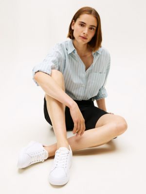 Leather Court Sneaker | Tommy Hilfiger