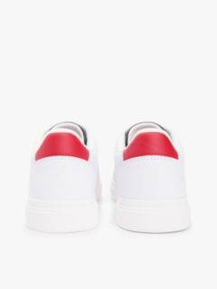 Leather Cupsole Sneaker — Red / White / Blue 4