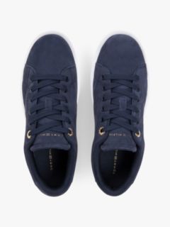 Suede Cupsole Sneaker — Space Blue 3
