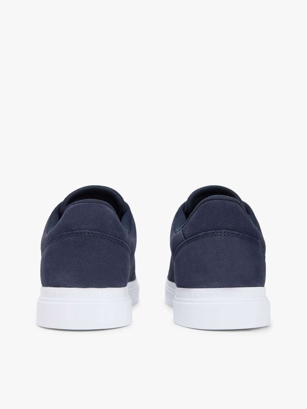 Suede Cupsole Sneaker — Space Blue