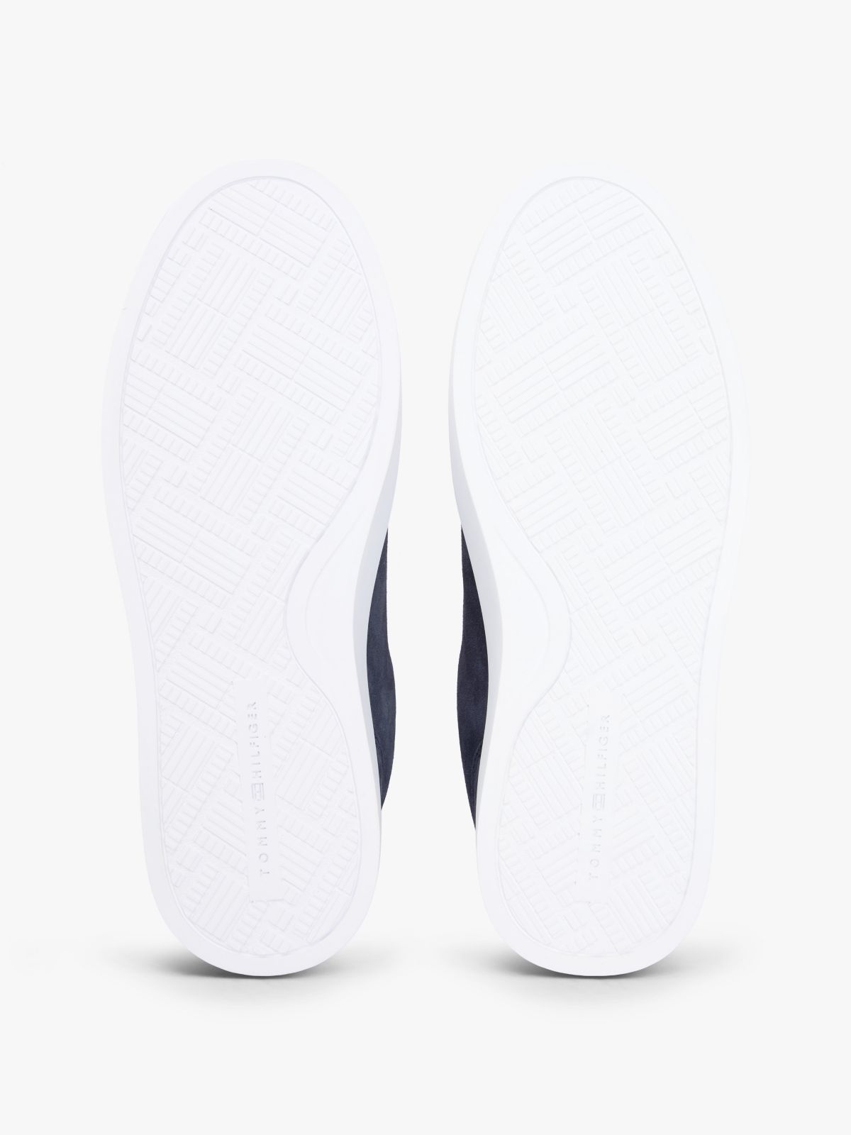 Suede Cupsole Sneaker — Space Blue