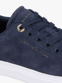 Suede Cupsole Sneaker — Space Blue 6