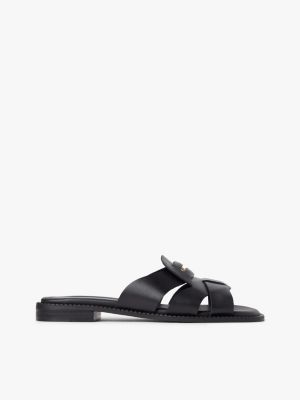Leather Penny Loafer Sandal