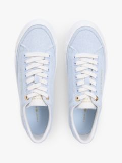 Canvas Platform Sneaker — Breezy Blue 3
