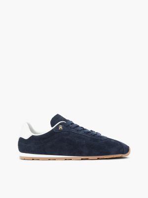 Suede Ballet Sneaker, Space Blue