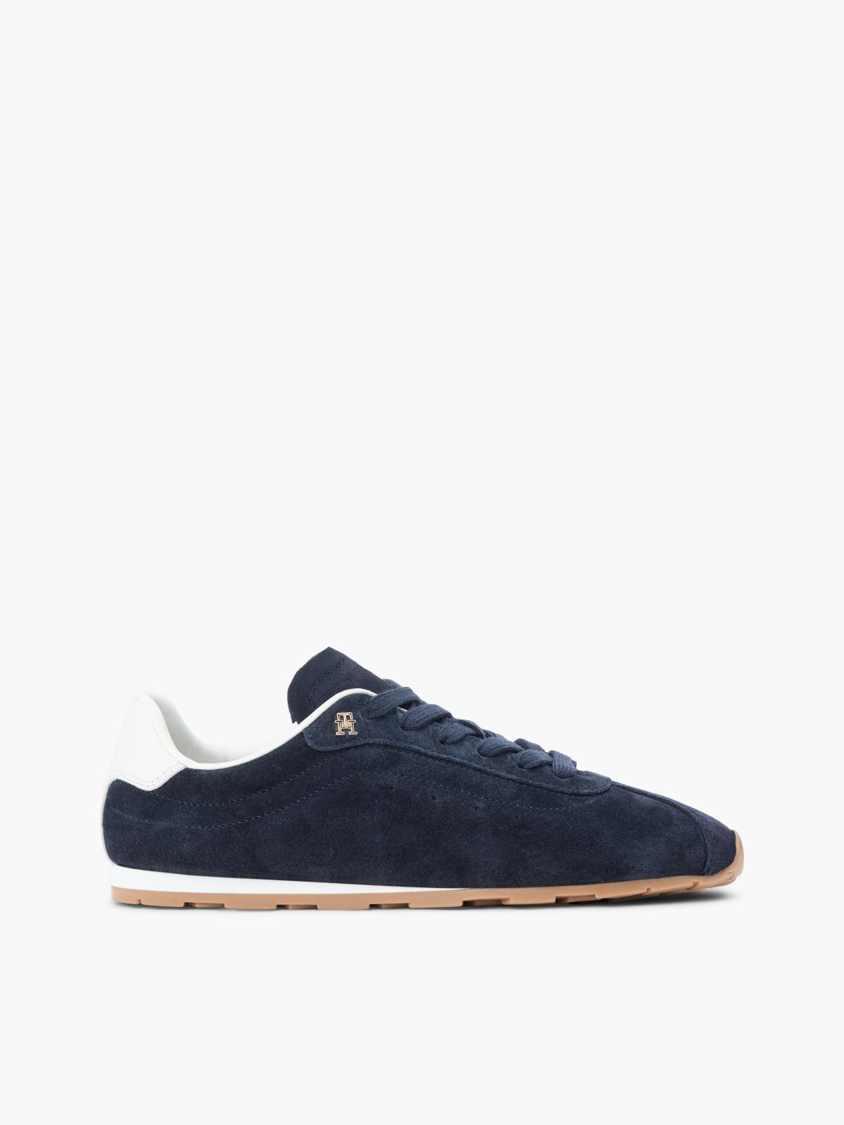Suede Ballet Sneaker — Space Blue