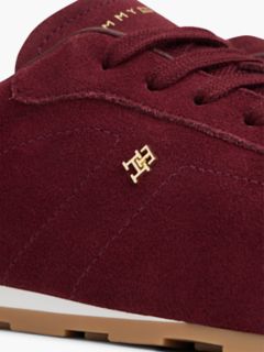 Suede Ballet Sneaker — Oxblood 6