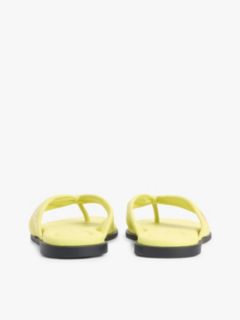 Leather Flip-Flop — Lime Zing 4