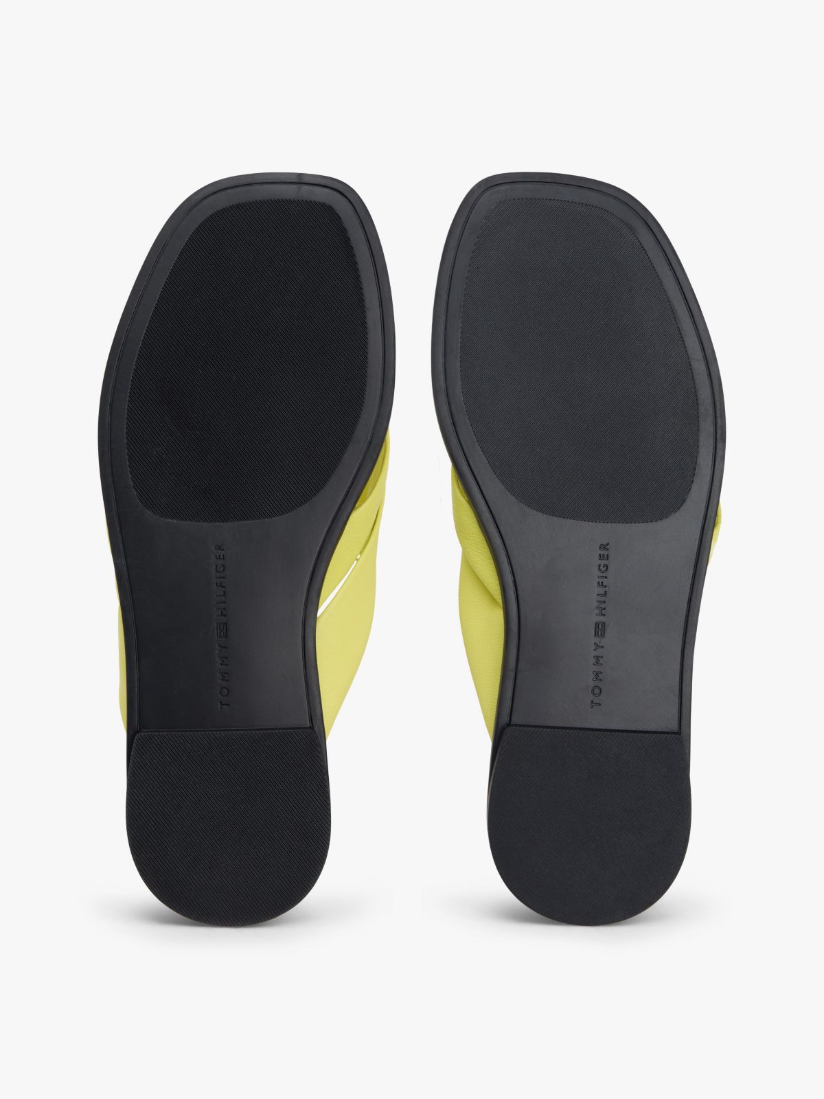 Leather Flip-Flop — Lime Zing