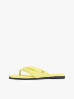 Leather Flip-Flop — Lime Zing 7