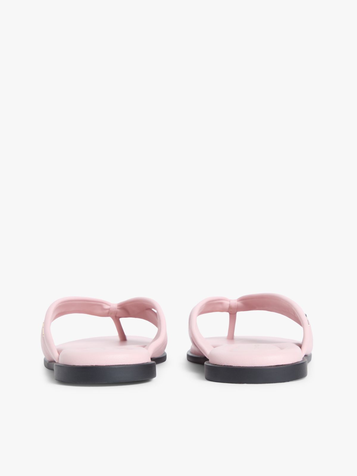 Leather Flip-Flop — Foggy Pink