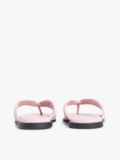 Leather Flip-Flop — Foggy Pink 4