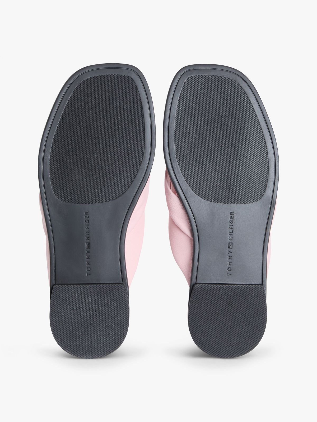 Leather Flip-Flop — Foggy Pink