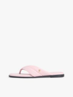 Leather Flip-Flop — Foggy Pink 7