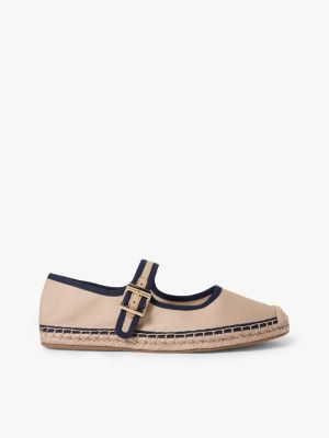 Canvas Mary Jane Espadrille, Space Blue