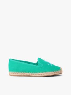 Script Monogram Canvas Espadrille — Jade Wink 1