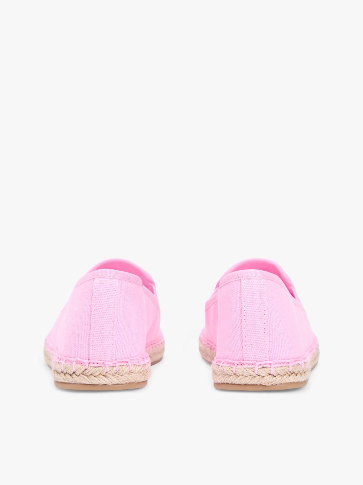 Script Monogram Canvas Espadrille — Rose Petal