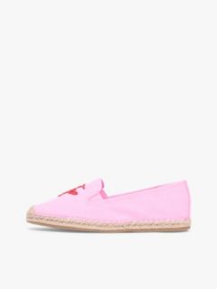 Script Monogram Canvas Espadrille — Rose Petal 7