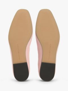 Leather Mary Jane Ballet Flat — Foggy Pink 5
