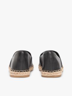 TH Monogram Leather Espadrille — Black 4