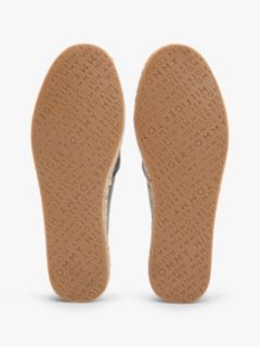 TH Monogram Leather Espadrille — Black 5