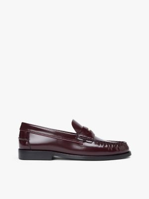 Patent Leather Penny Loafer, Marzemino