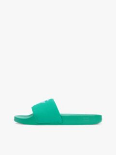 Embroidered Script Monogram Pool Slide — Jade Wink 7