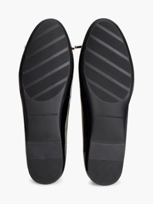 Женские балетки Tommy Hilfiger Patent Leather Ballet Flat, цвет: Чёрный — фото 5