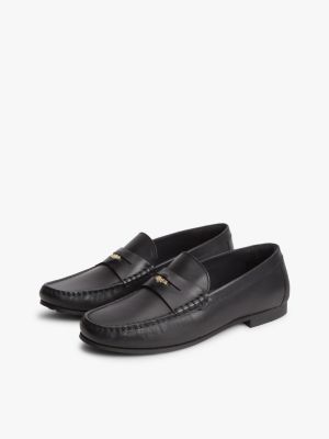 Женские туфли Tommy Hilfiger Classic Leather Penny Loafer, цвет: Чёрный — фото 2