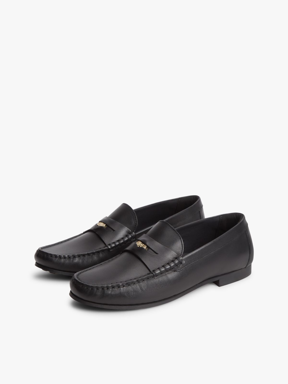 Classic Leather Penny Loafer — Black
