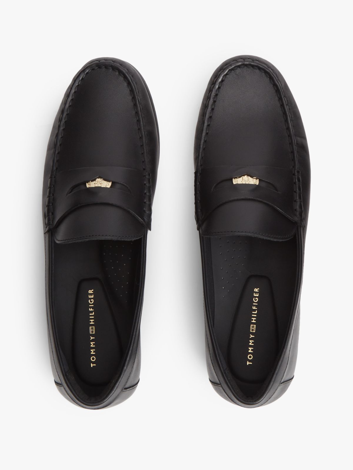 Classic Leather Penny Loafer — Black