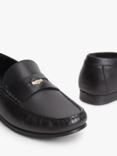 Classic Leather Penny Loafer — Black 6