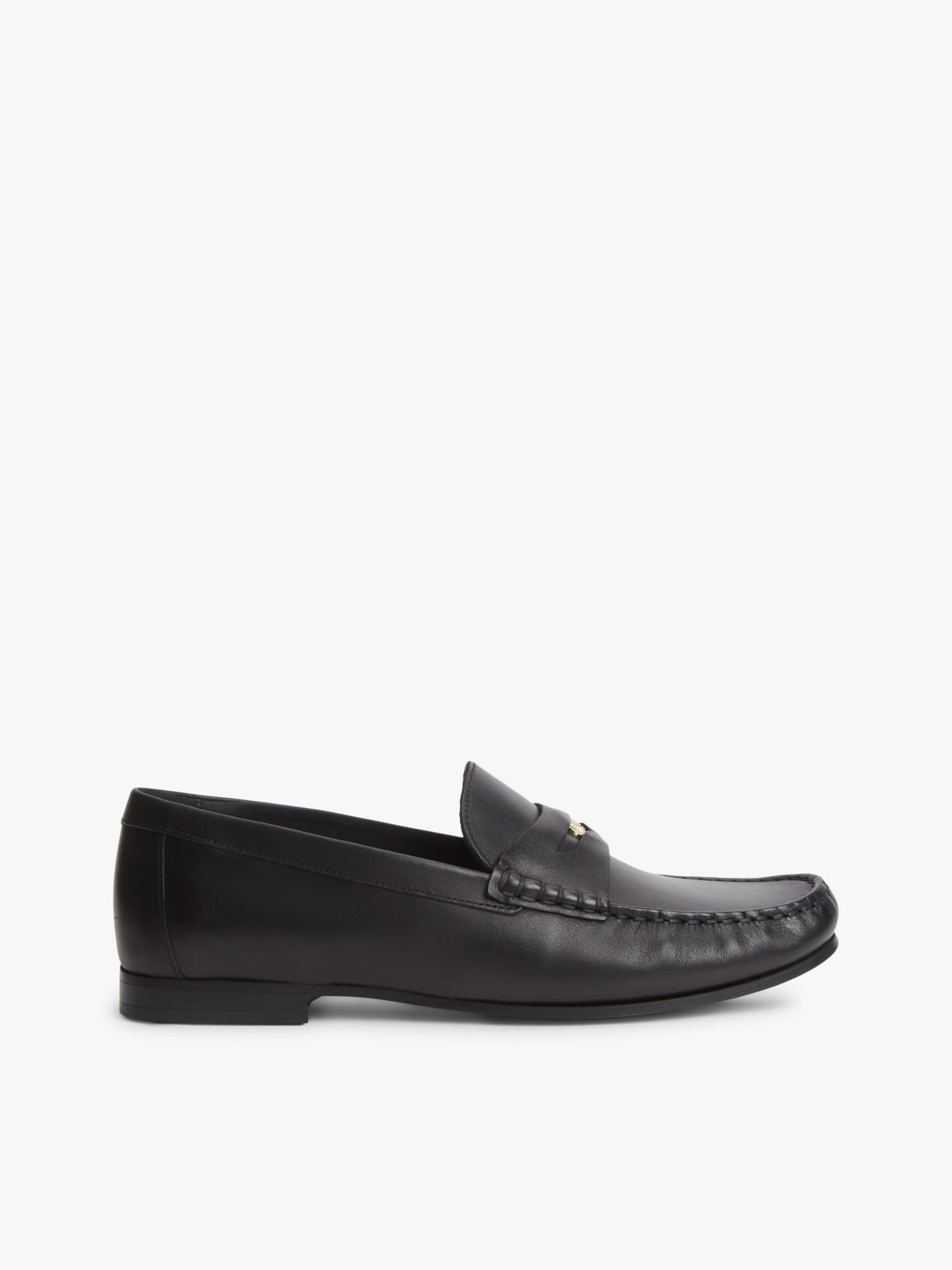 Classic Leather Penny Loafer — Black