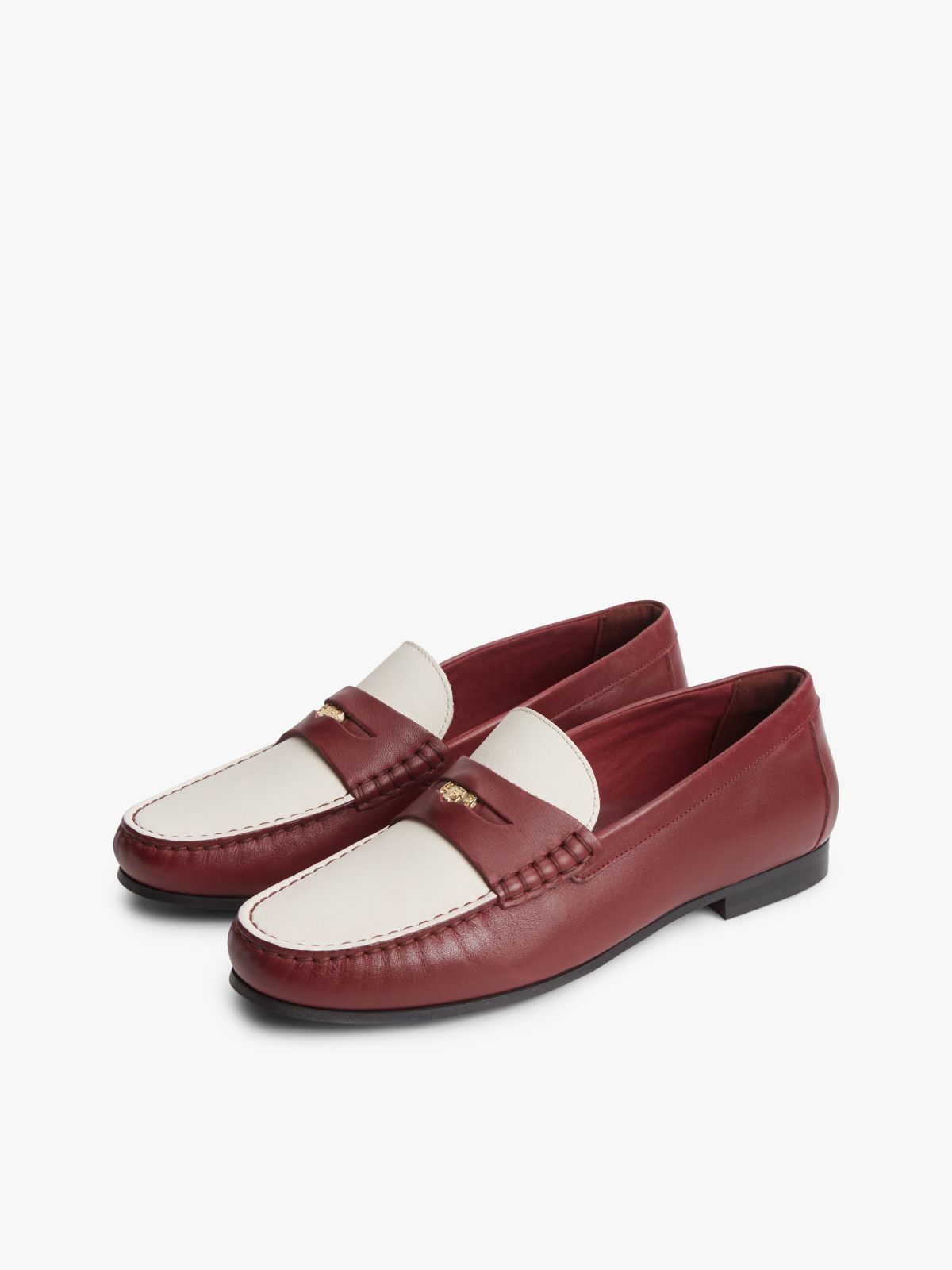Classic Leather Penny Loafer — Velvet Maroon