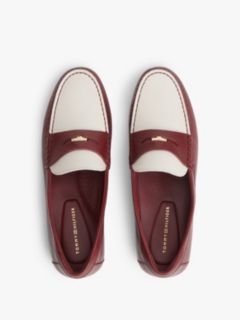 Classic Leather Penny Loafer — Velvet Maroon 3
