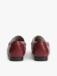 Classic Leather Penny Loafer — Velvet Maroon 4