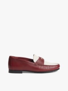 Classic Leather Penny Loafer — Velvet Maroon 1