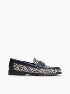 Jacquard Monogram Penny Loafer — Space Blue 1
