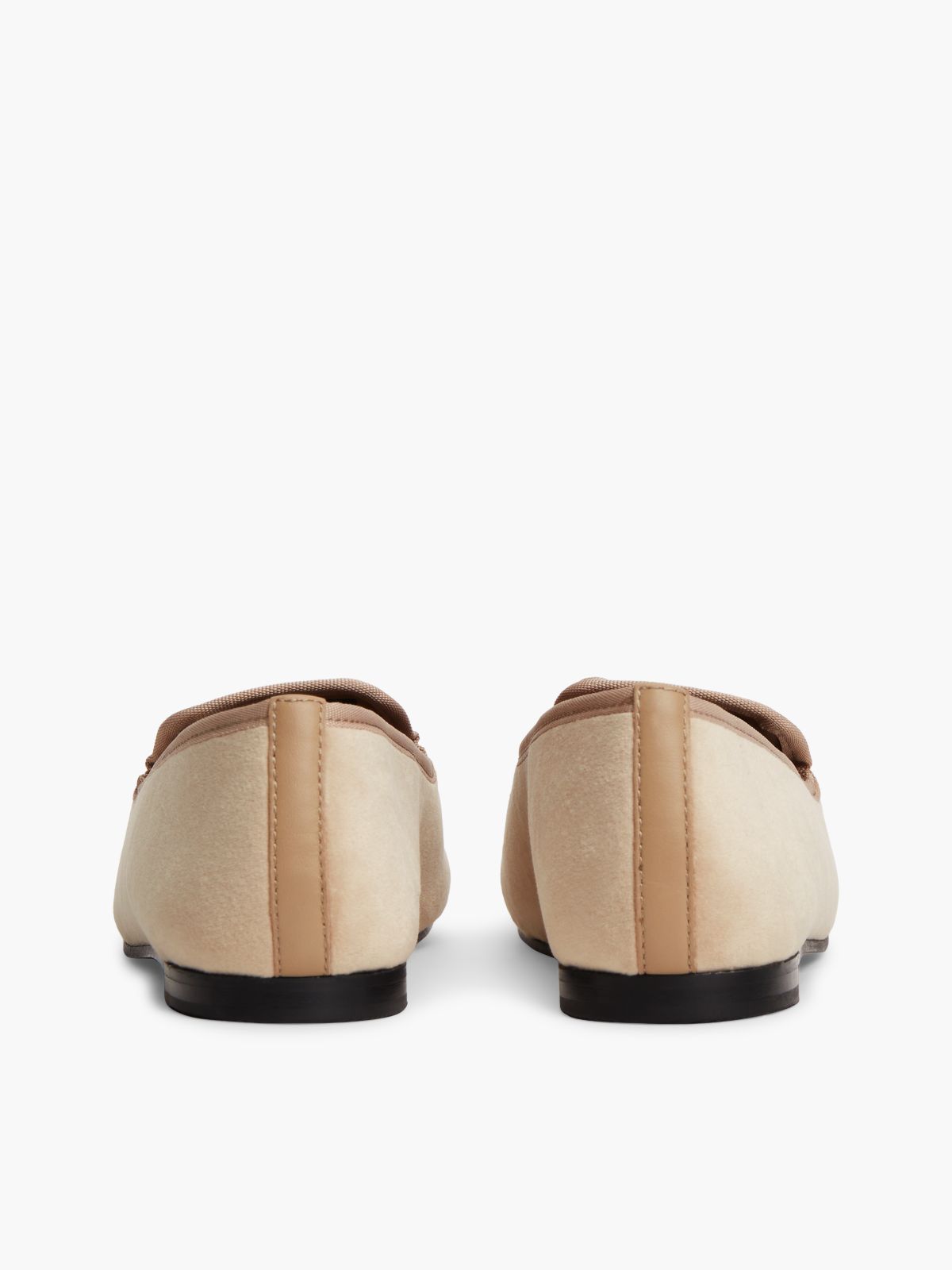 Embroidered Crest Velour Slipper Loafer — Horseradish