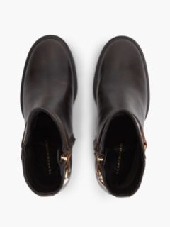 Leather Ankle Riding Boot — Brushed Brown 3