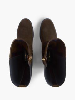 Stretch Suede Boot — Fondant Brown 3