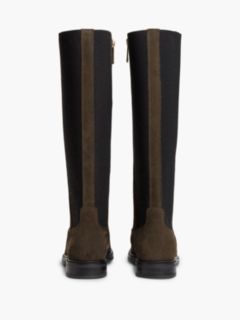 Stretch Suede Boot — Fondant Brown 4