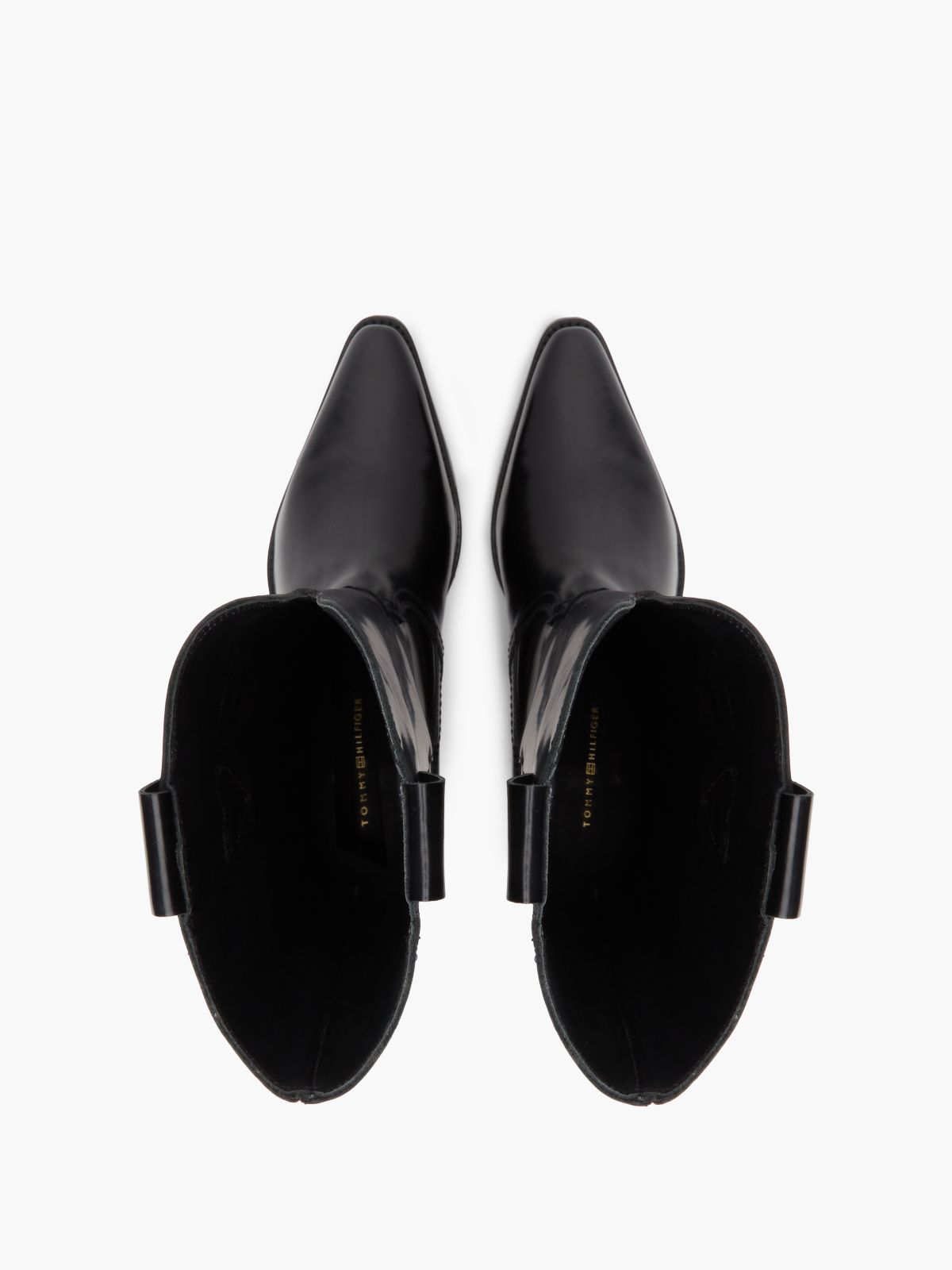 Leather Western Boot — Black