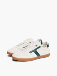 Tribeca Suede Skater Sneaker — Soft Cream/Hunter 2
